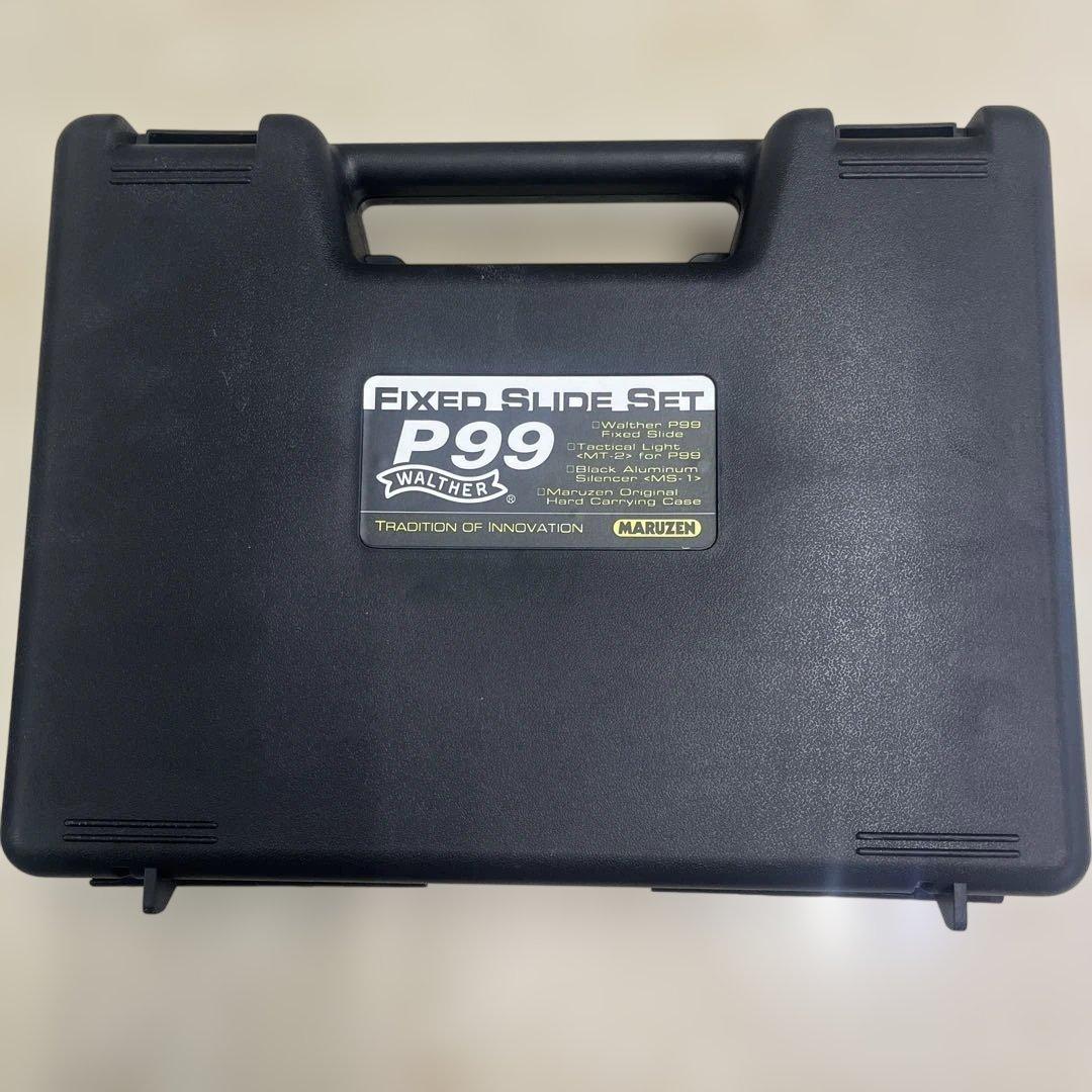 マルゼン　P99 FS(Fixed Slide)　ガスガン　 BB弾付き