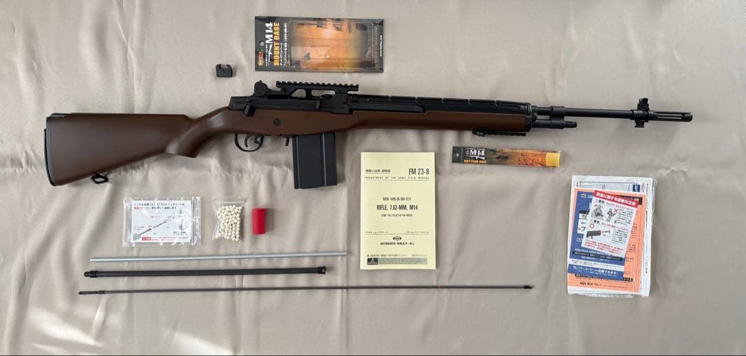 東京マルイ　電動M14 ウッドストックタイプ　カスタム