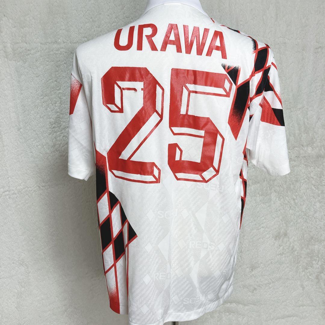 貴重 浦和レッズ 92/94 カップ戦 三菱浦和 アウェイユニフォーム XO