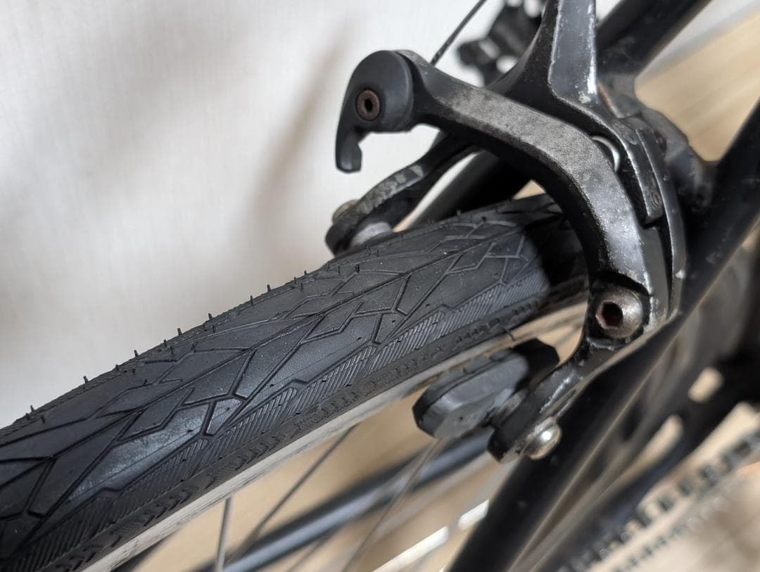 69 メンテ済! ピスト ノーブランド 黒×金