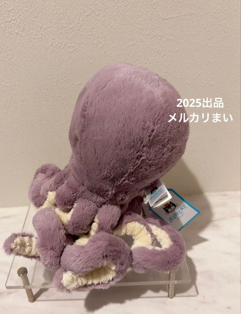 Little Maya Octopus タコ 紫 ぬいぐるみ