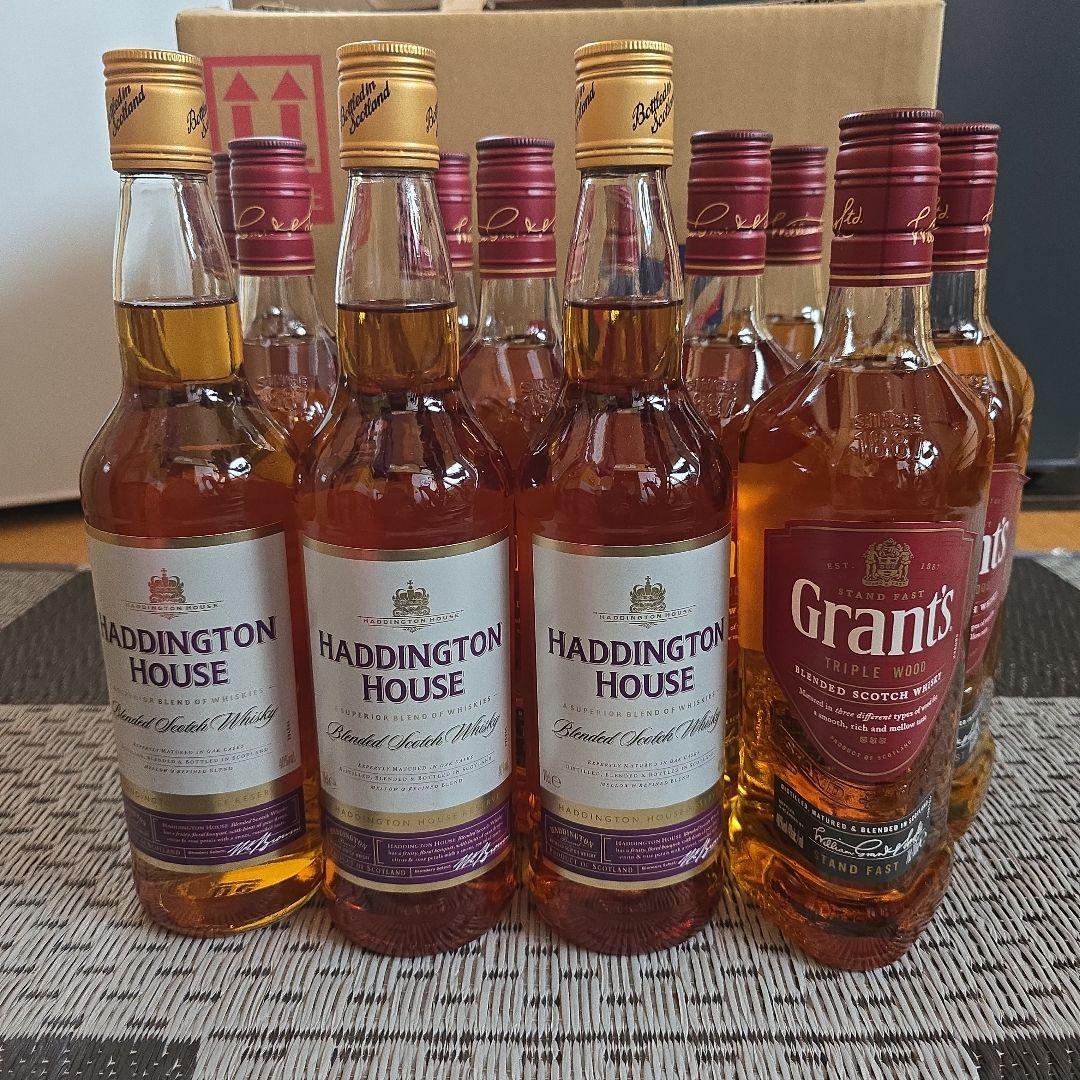 グランツ トリプルウッド9本ハディントンハウス3本計12本セット700ml