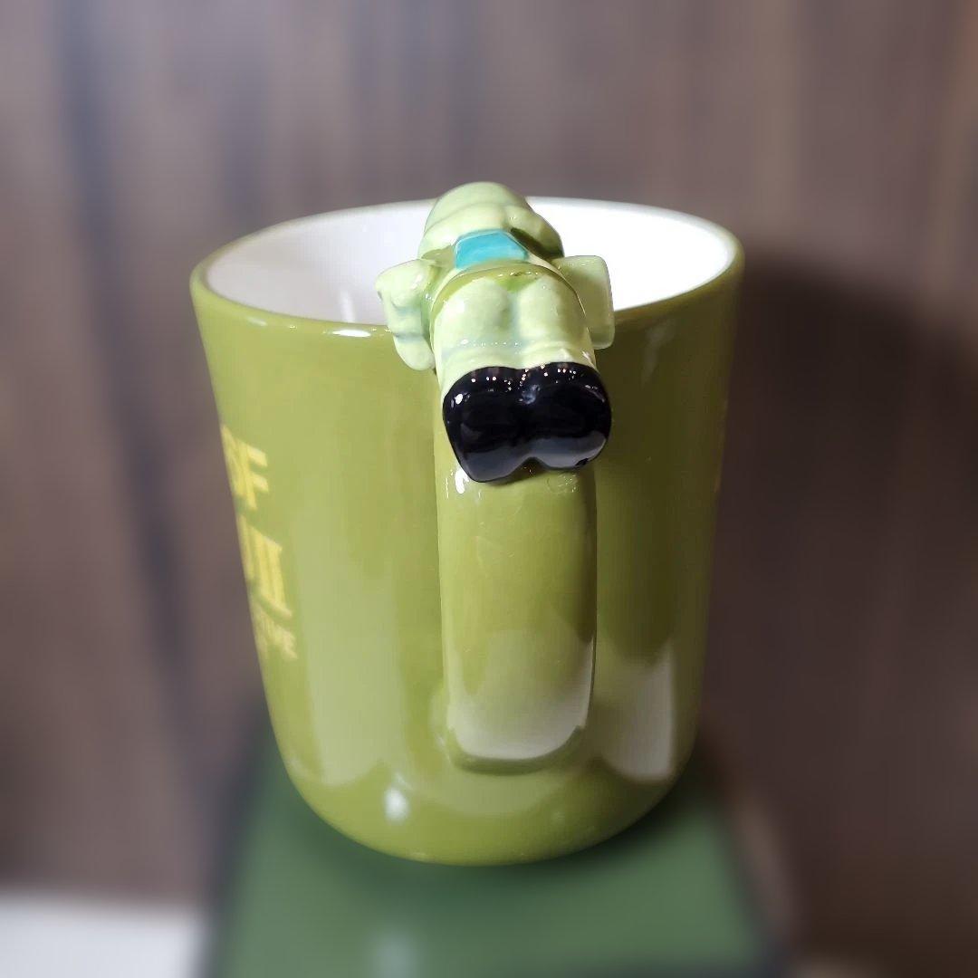 フィギュア付きマグカップ　ザクII アッガイ ガンダムカフェ限定