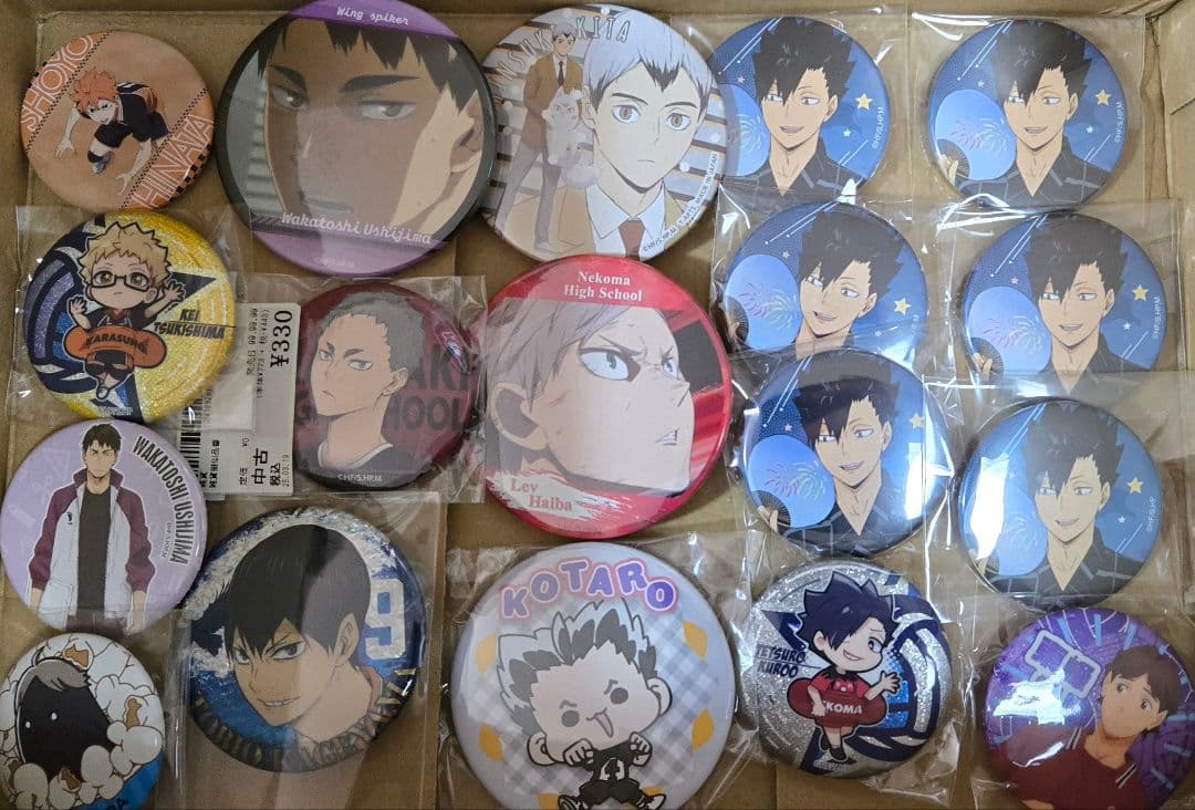 アニメグッズ　キャラクターグッズ　　 ハイキュー!!　まとめ売り　約350個