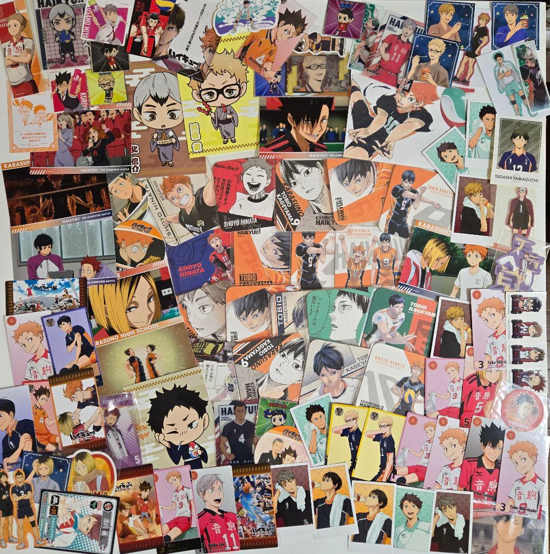 アニメグッズ　キャラクターグッズ　　 ハイキュー!!　まとめ売り　約350個