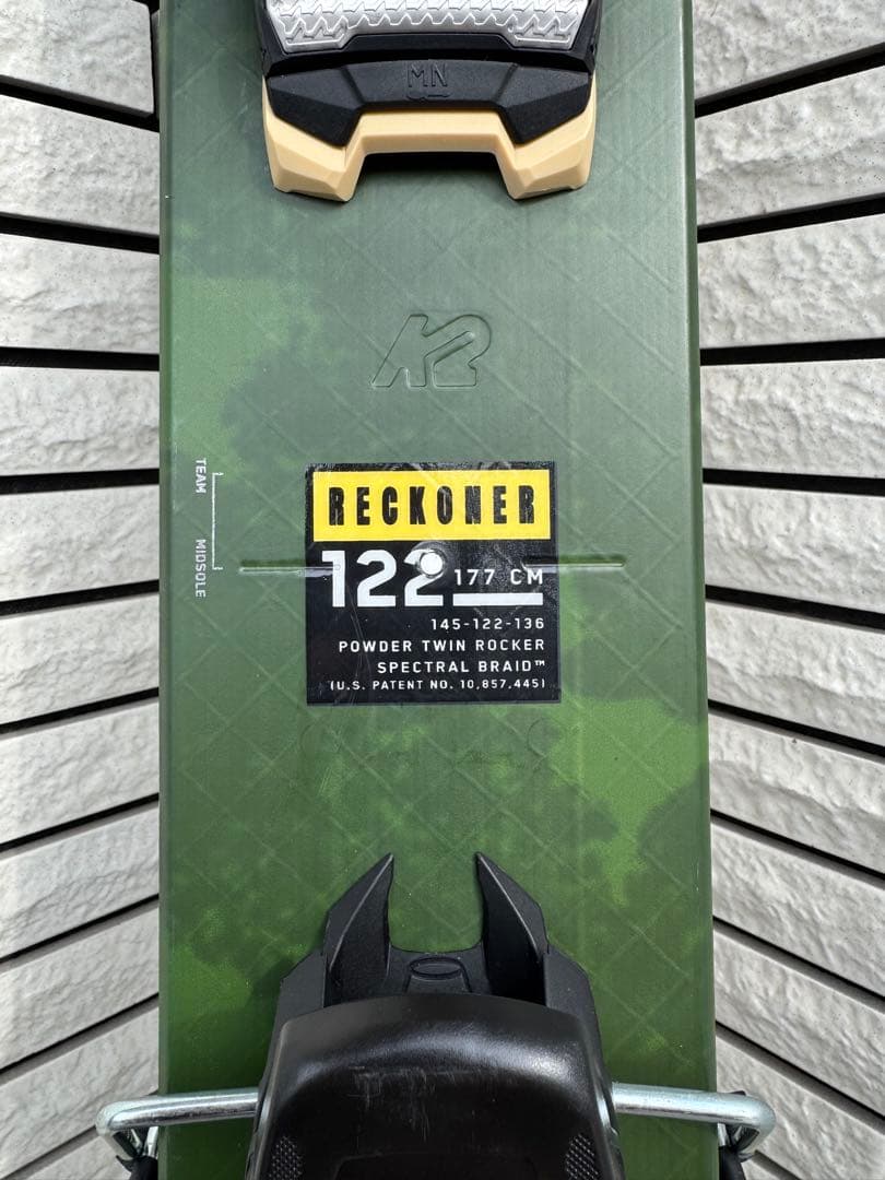 ケーツー K2 RECKONER 122 177cm マーカー　リコナー　スキー