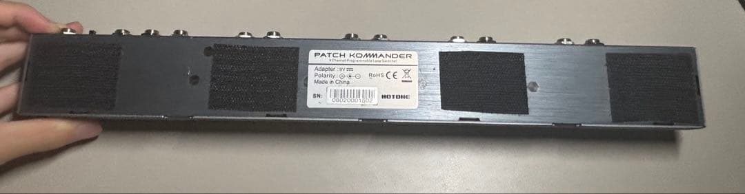 HOTONE　PATCH KOMMANDER 4　プログラマブルスイッチャー