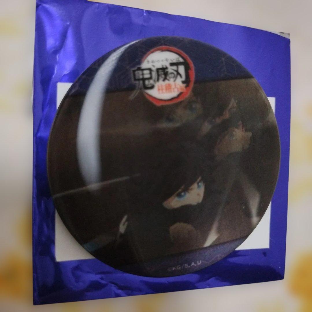 鬼滅の刃　冨岡義勇　アニメーション缶バッジ