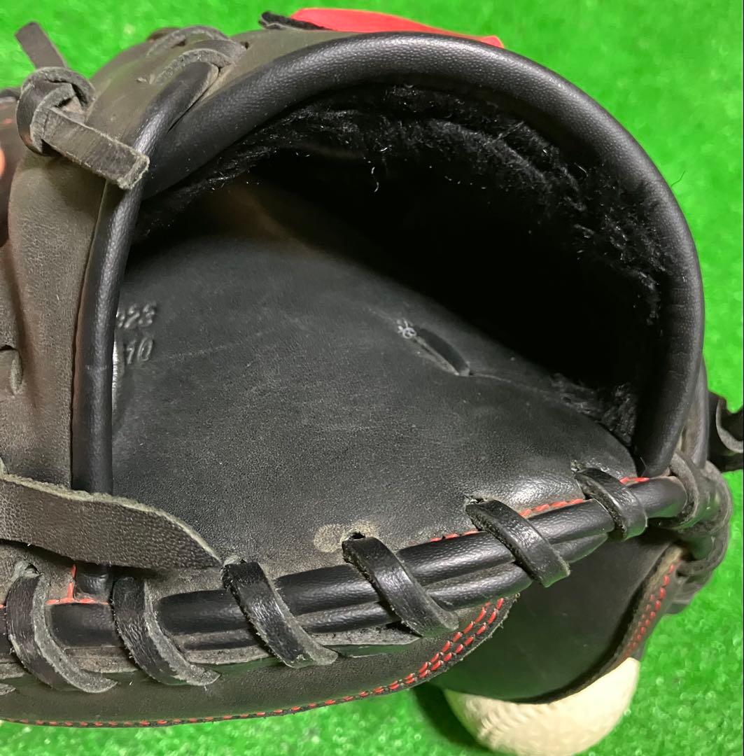 軟式野球 左投 キャッチャーミット ミズノ MIZUNO 捕手 大人 黒