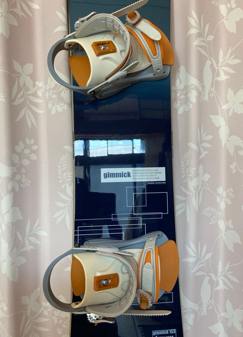 Avalanche gimmick153 スノーボード ビンディング付き