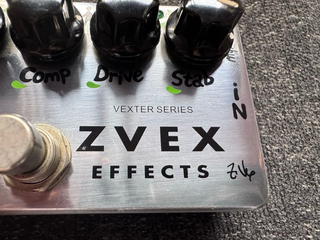 ジャンク品ZVEX FUZZ FACTORY Vexter Series ファズ