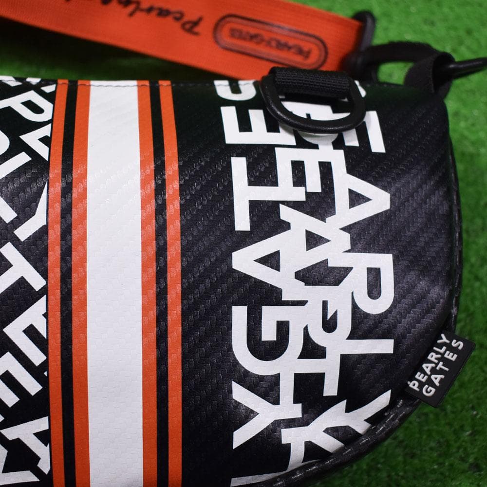 PEARLY GATES/パーリーゲイツ ショルダーポーチ【ブラック】美品！