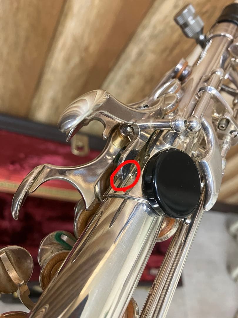 ソプラノサックスSelmer SeriesIII シルバープレート　49万番台