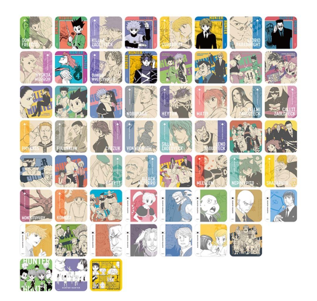 未開封　HUNTER×HUNTER アートコースター第2弾 特典付き　box