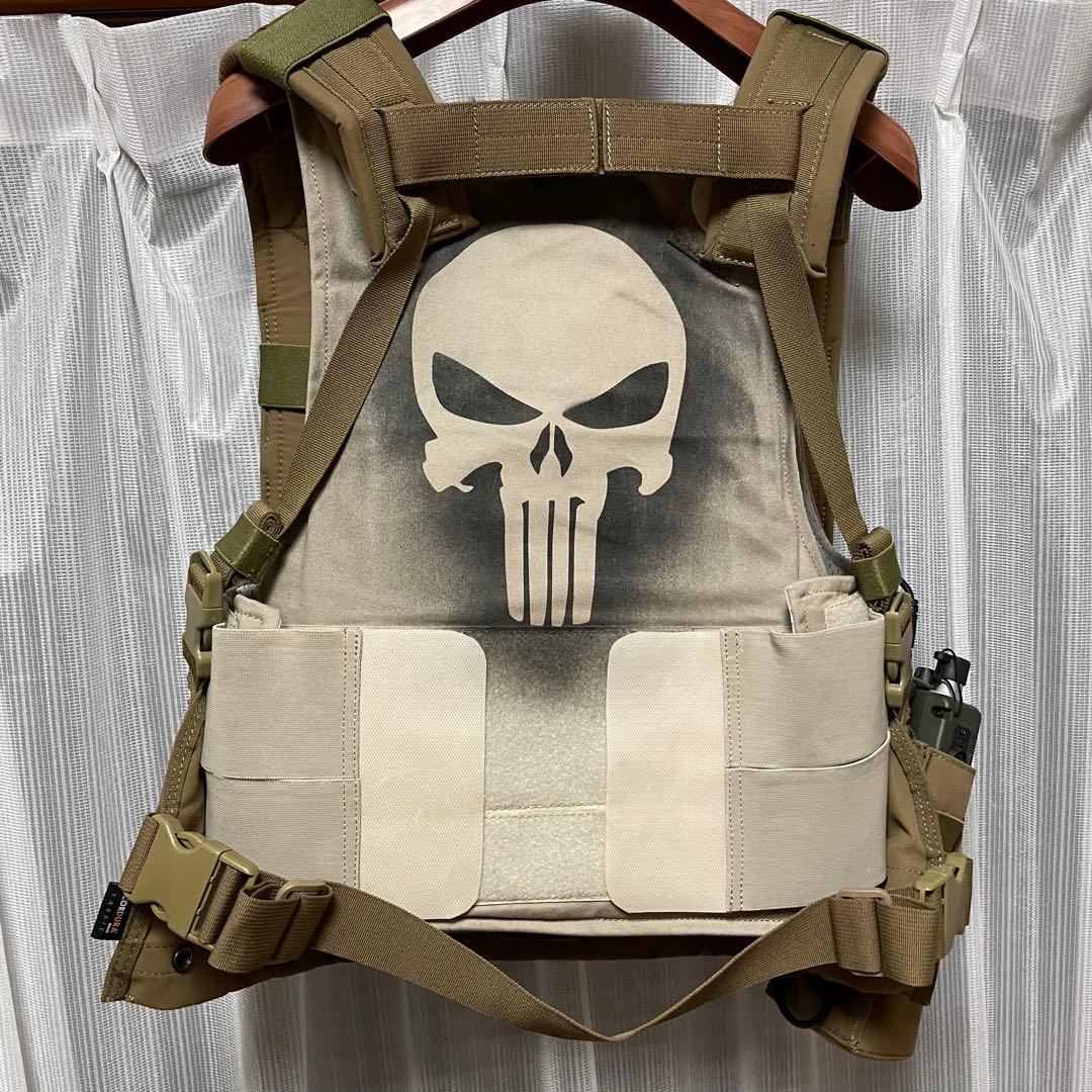 コーデュラ製カーキタクティカルベスト