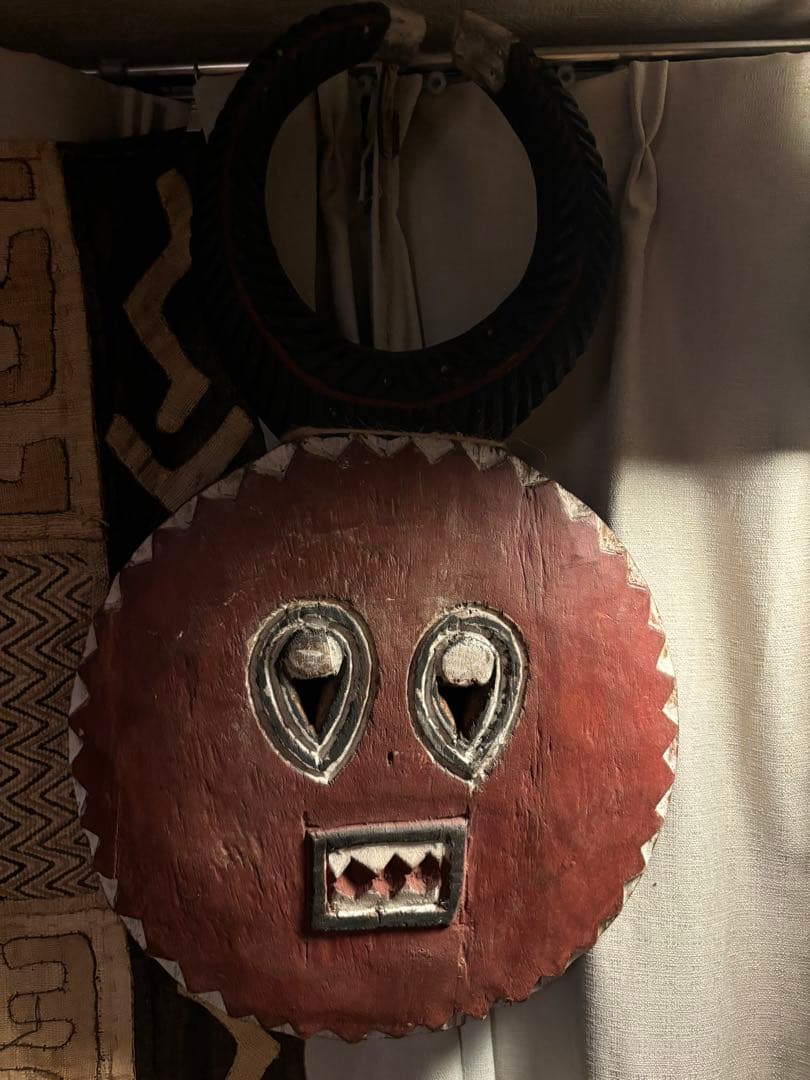 プレプレマスク　アフリカ　バウレ族