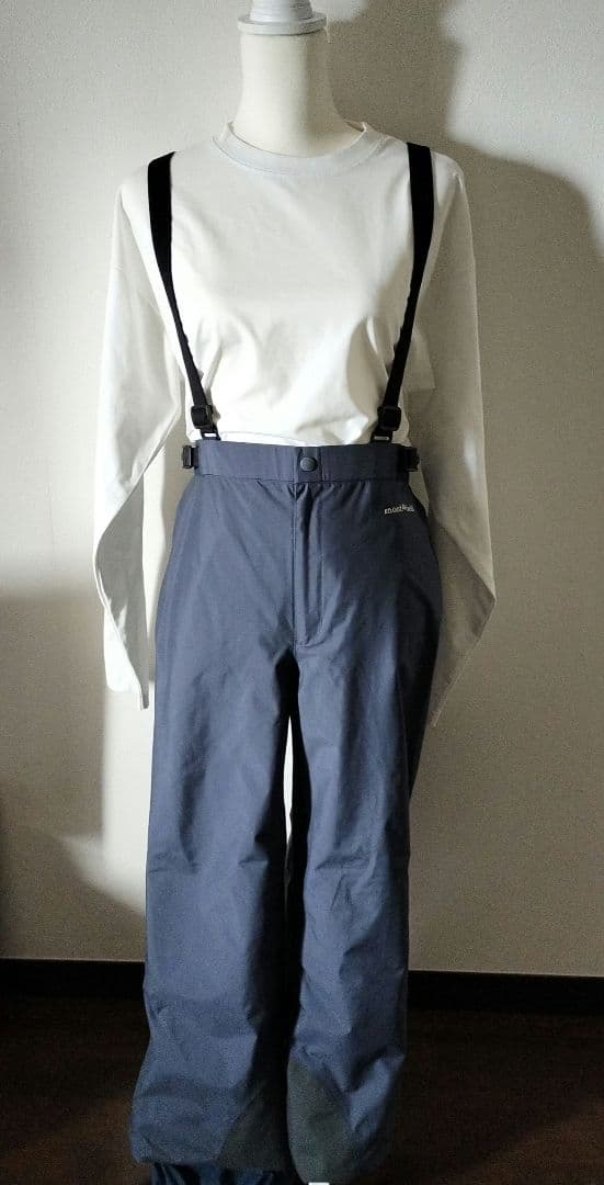 mont-bell 子ども用スキーウェア ネイビー/ライム