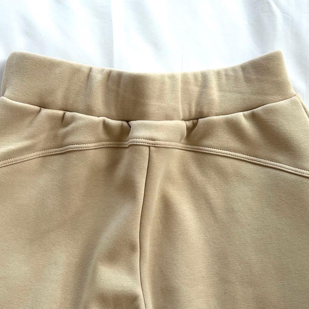 Chacott チャコット 裏起毛テーパードパンツ ベージュ M