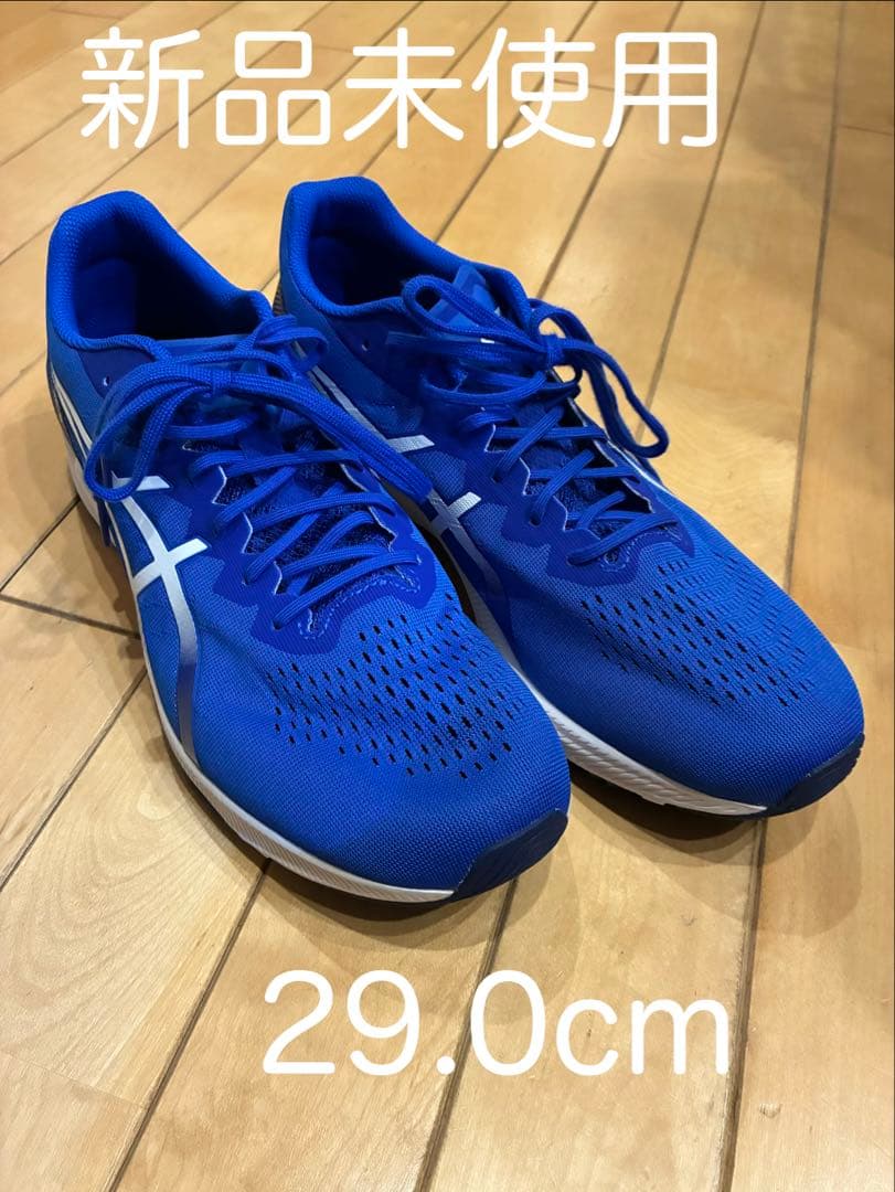 【asics】ランニングシューズ 404 ブルー