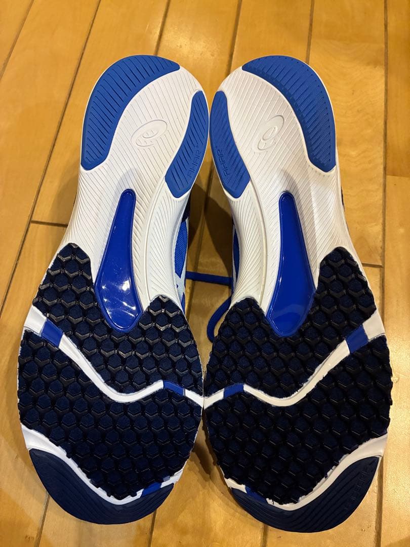 【asics】ランニングシューズ 404 ブルー