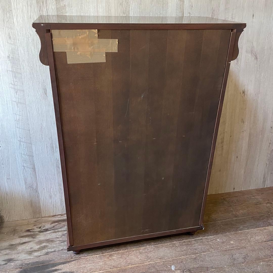 英国アンティーク ライティングビューロー チェスト 鍵付き スペイン家具