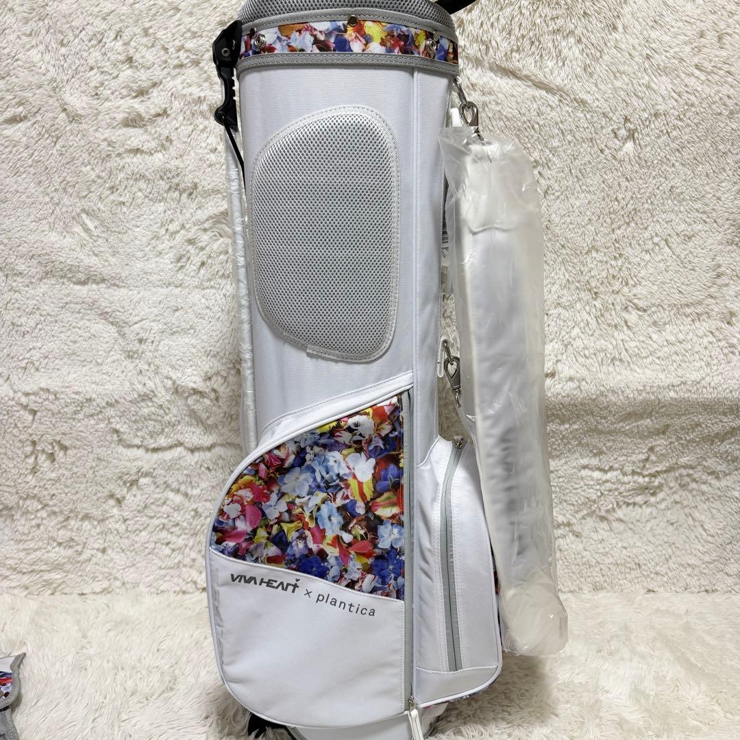 【未使用】完売希少モデルVIVA HEART花柄　限定キャディバッグ