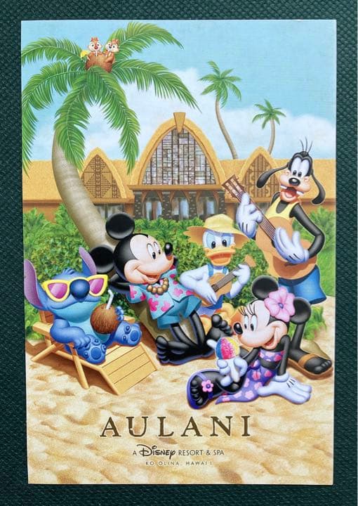 ポストカードセット(ダッフィー、シンデレラ城、ティンカーベル、ハワイディズニー)