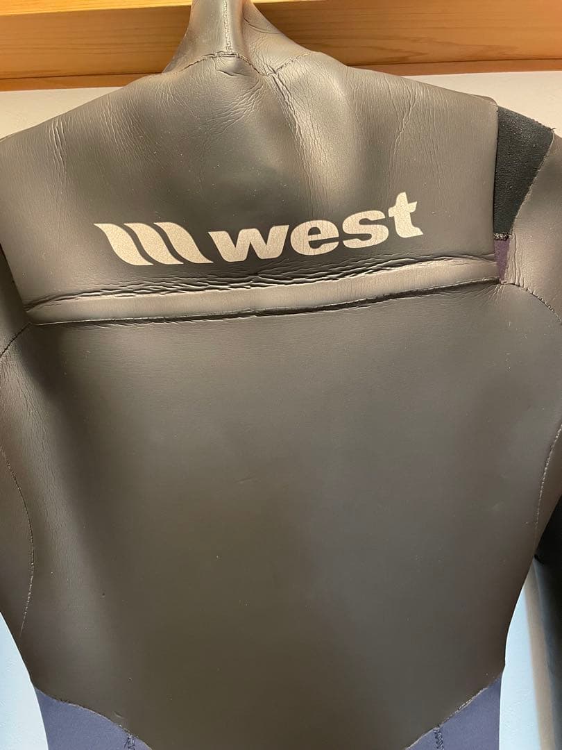 west フルスーツ 黒・紫