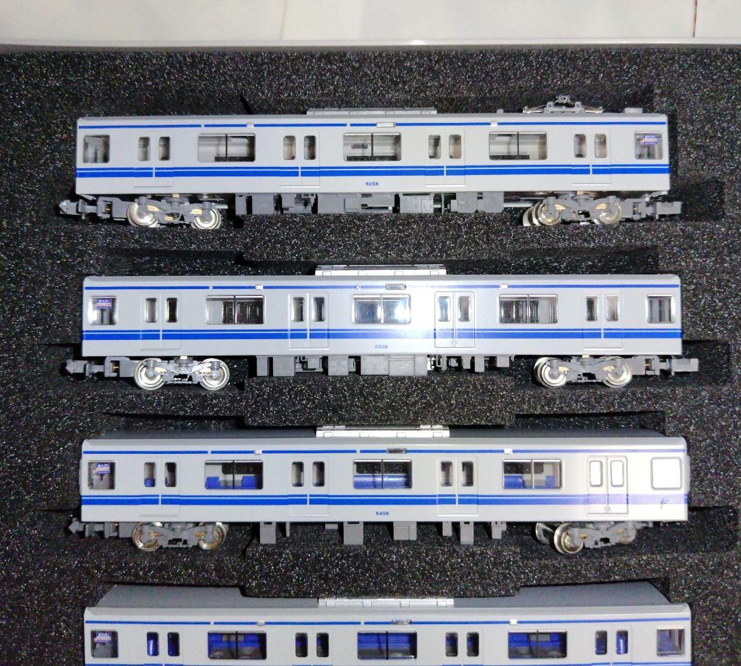 グリーンマックス 西武6000系アルミ車（6158編成·ベンチレーター撤去後）