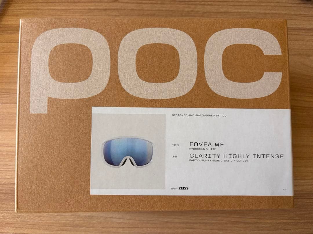 新品未使用　POC Fovea WF Hydrogen White ゴーグル
