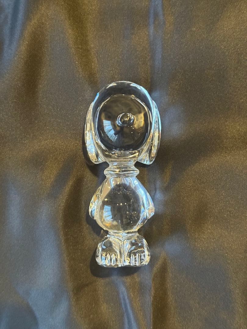 ム*ー様 Baccarat バカラ スヌーピー オブジェ 置物　クリスタル