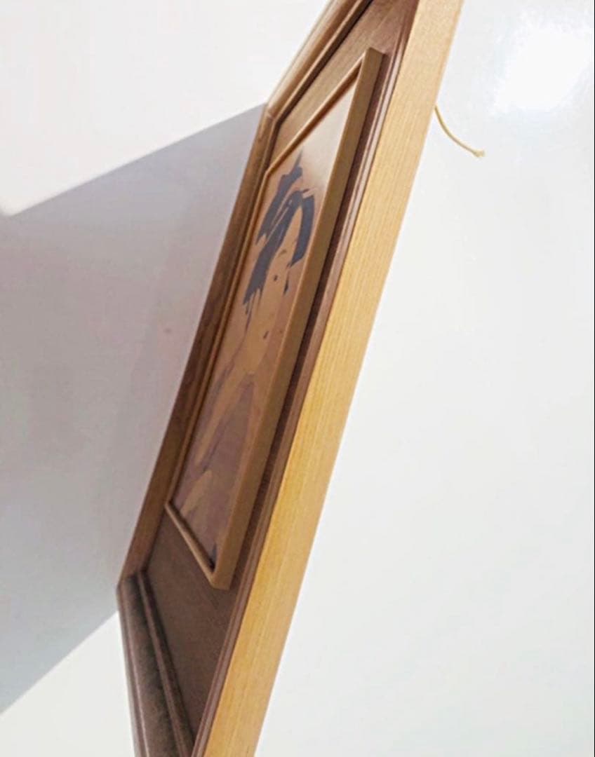 レトロ◆希少◆絵画◆木製 ◆歌舞伎⁉️女将⁉️かんざし/カンザシ／簪⁉️和装◆匠秀⁉️