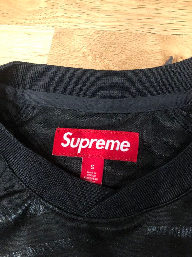 Supreme ブラック スポーツシャツ S