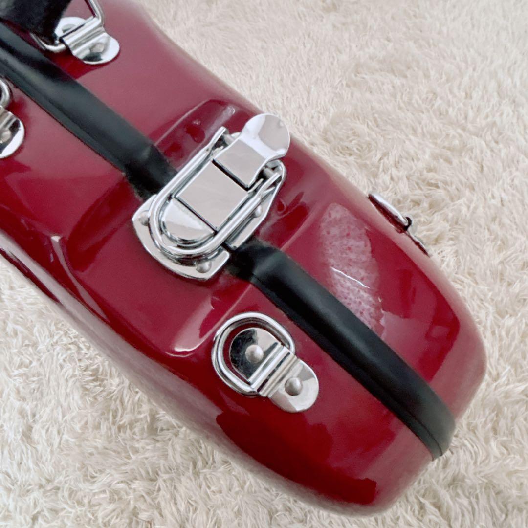 【美品】SHINY CASE J.W.EASTMAN アルトサックス用 レッド