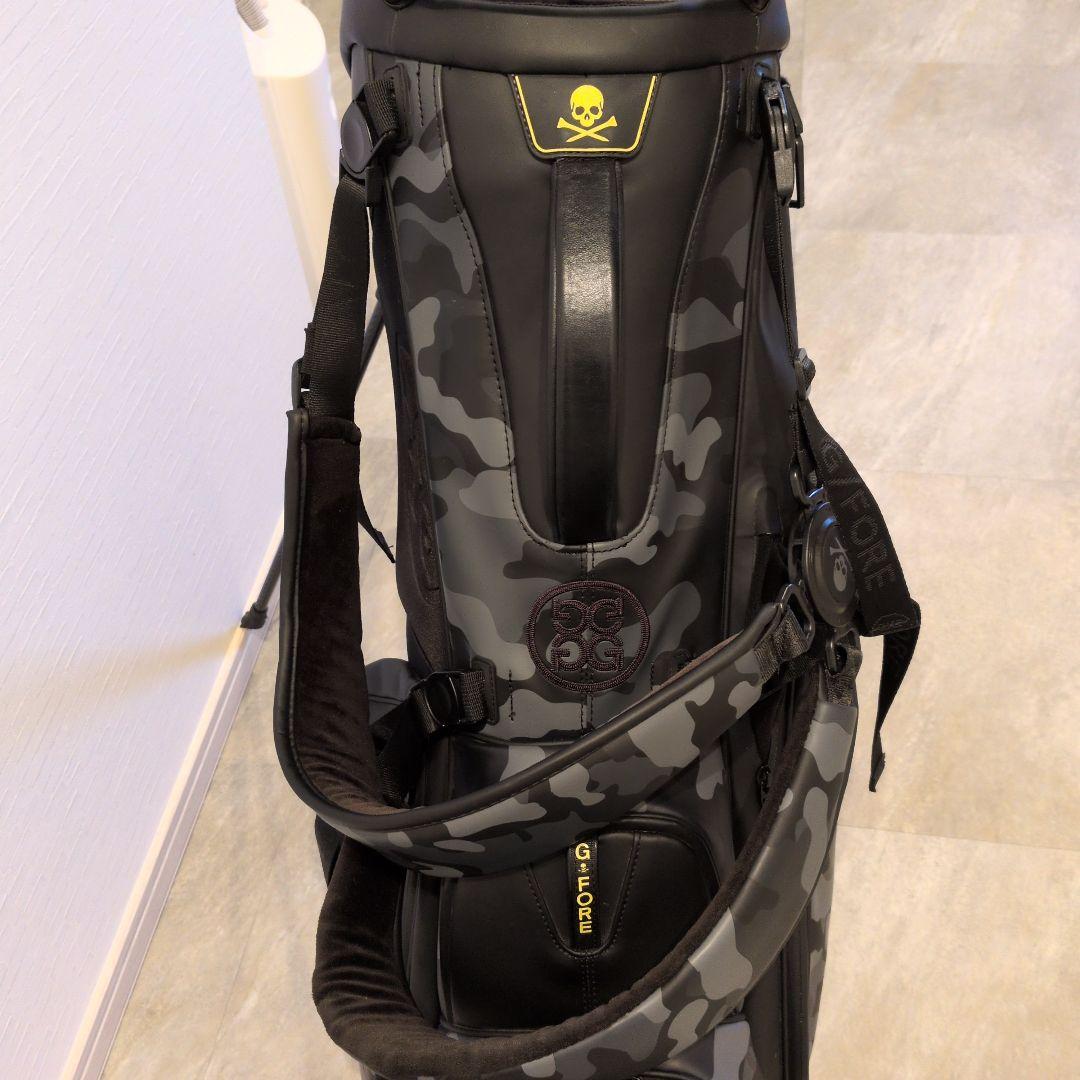 ジーフォア　カモフラージュ スタンド付きキャディバッグ　本物
