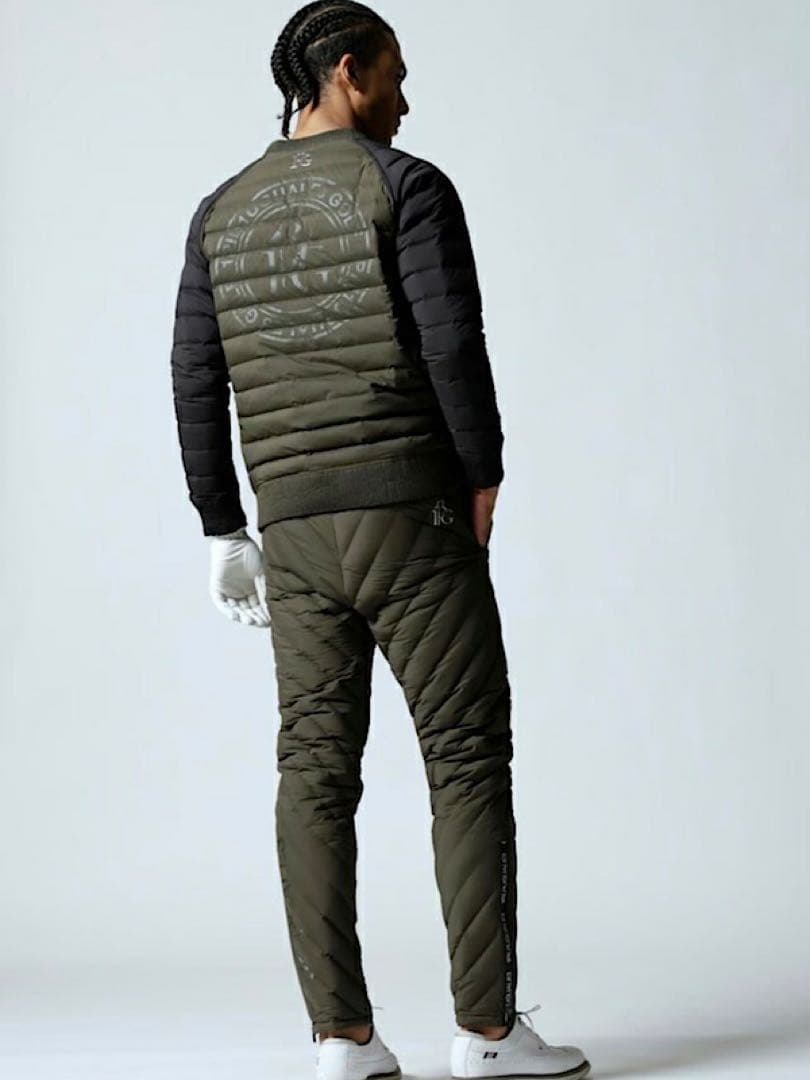 極美品1PIU1UGUALE3 GOLF定価20万円24AWダウンセットアップⅤ