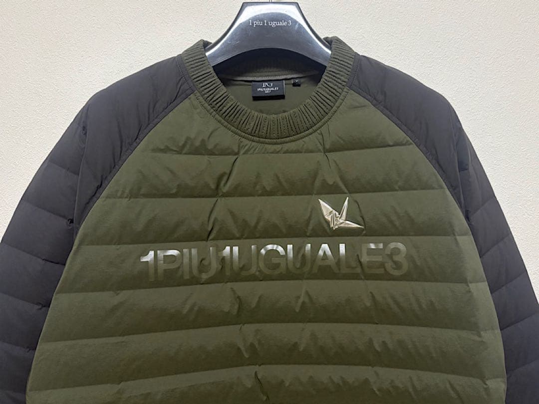 極美品1PIU1UGUALE3 GOLF定価20万円24AWダウンセットアップⅤ