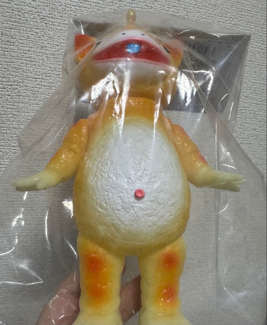 ブースカ　ソフビ　蓄光　ブルマァク 復刻　23センチ　シオシオのパー　GID