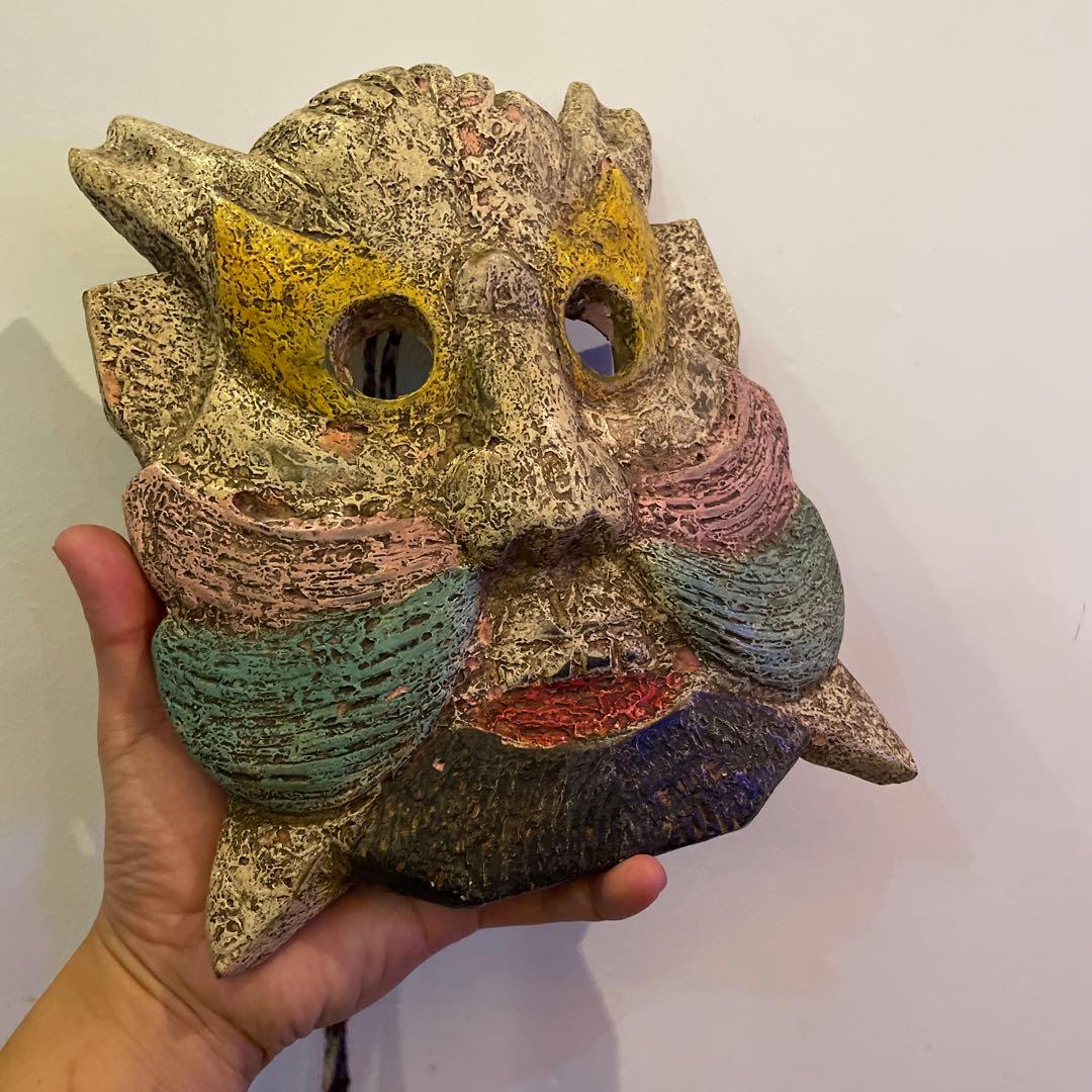 工芸品 国籍不明 オブジェ 仮面 アート