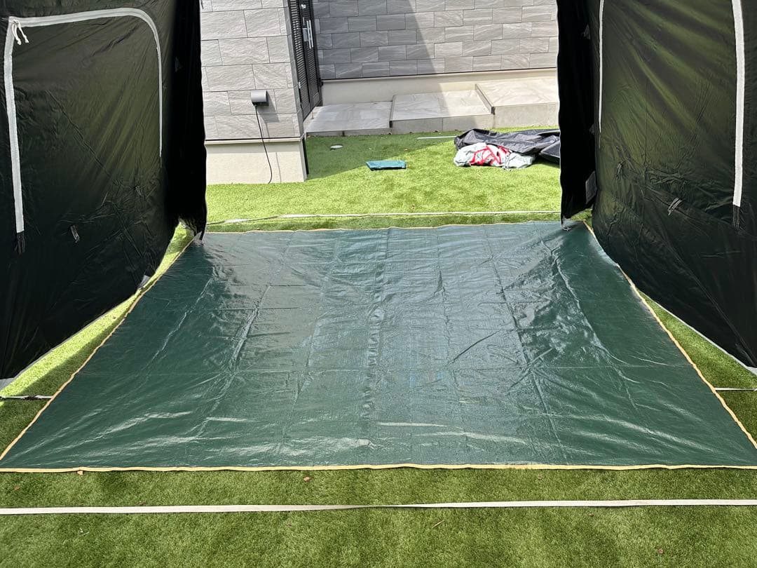 Coleman タフスクリーン2ルームテント LDX グランドシート、マット付