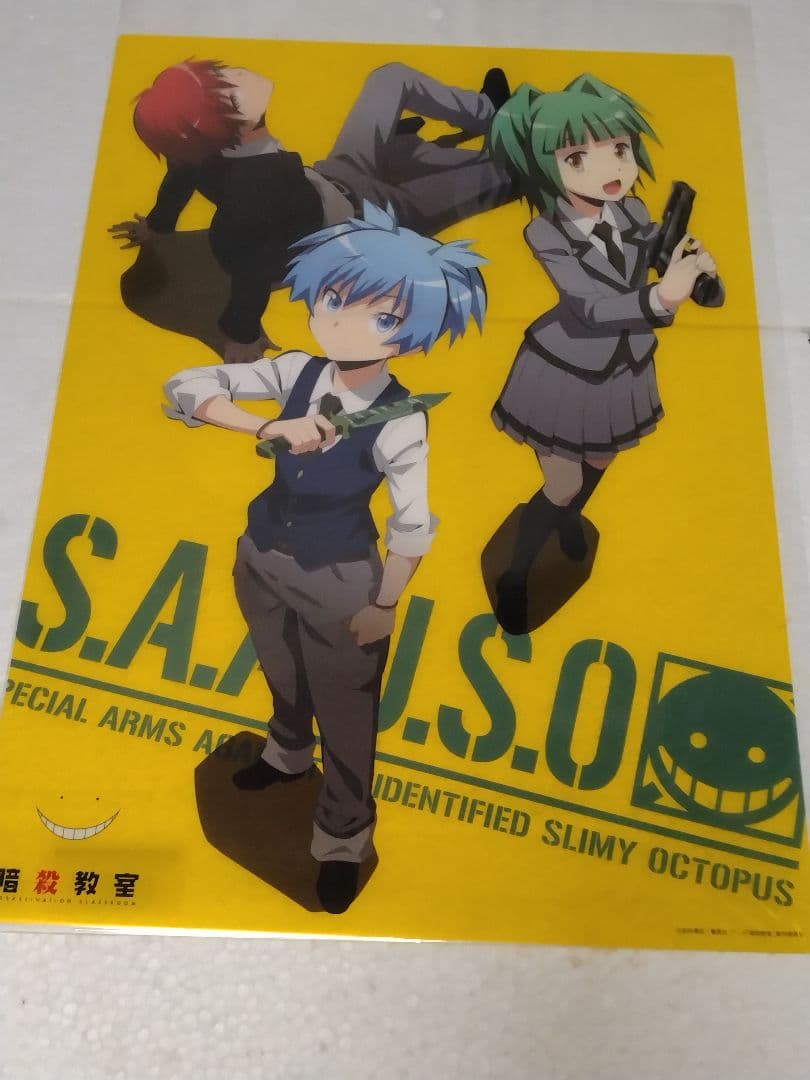 暗殺教室　A3クリアポスター 混合10枚セット
