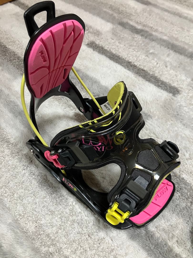 Flowビンディング　リアエントリーHaylo Black Neon　М