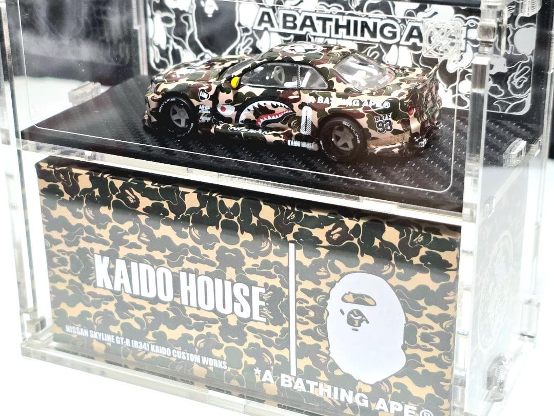 MINIGT KAIDO★HOUSE R34 SKYLINE 1セット