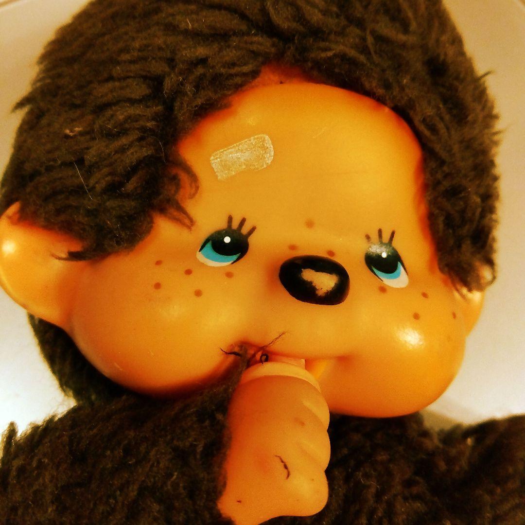 お宝大放出！昭和レトロ　Sekignchiモンチッチ1974年製 ゆり椅子付き