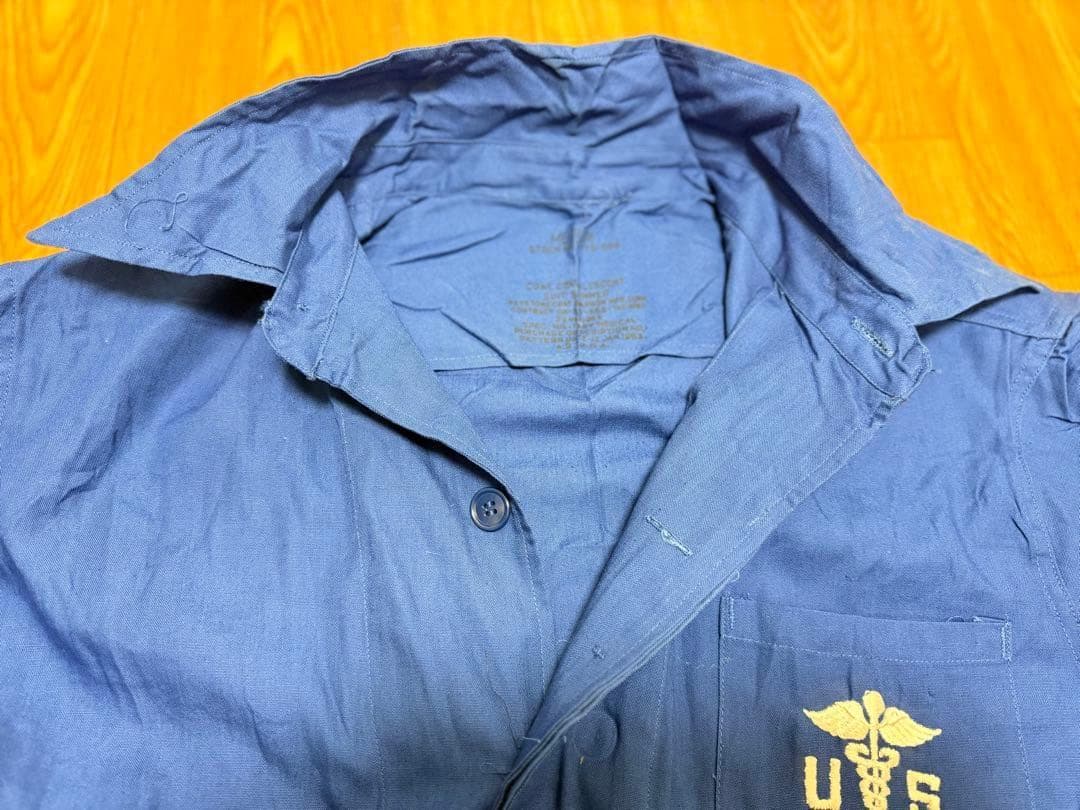 米軍 実物 ホスピタル シャツ