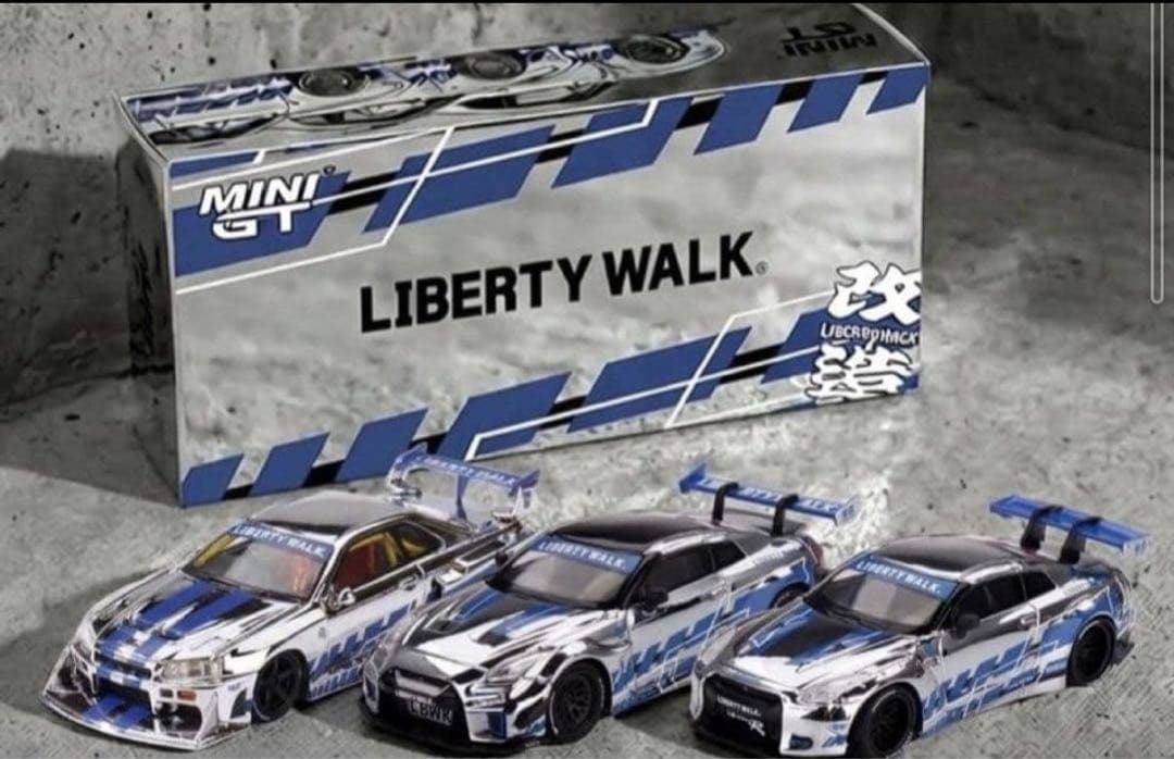 オートサロン　LBWK リバティーウォーク　限定　minigt R35 セット