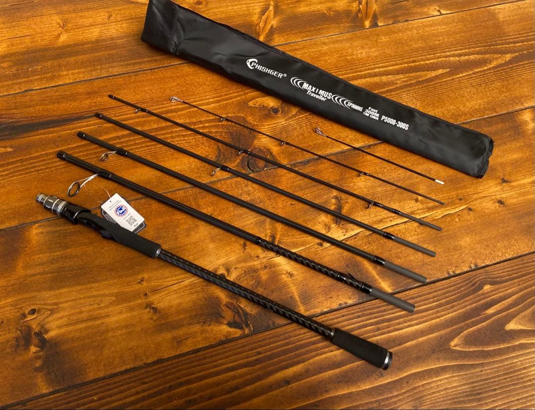 釣り竿セット　ライトショアジギング 10ft 6Pパックロッド　5000番リール