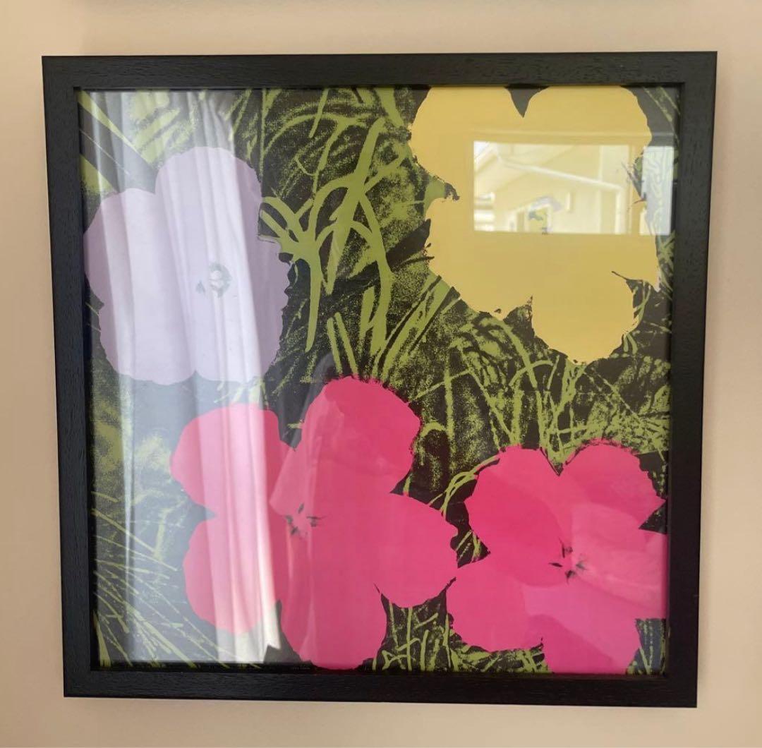 アンディ・ウォーホル Flowers 花 ポップアート フラワーポスター 4枚