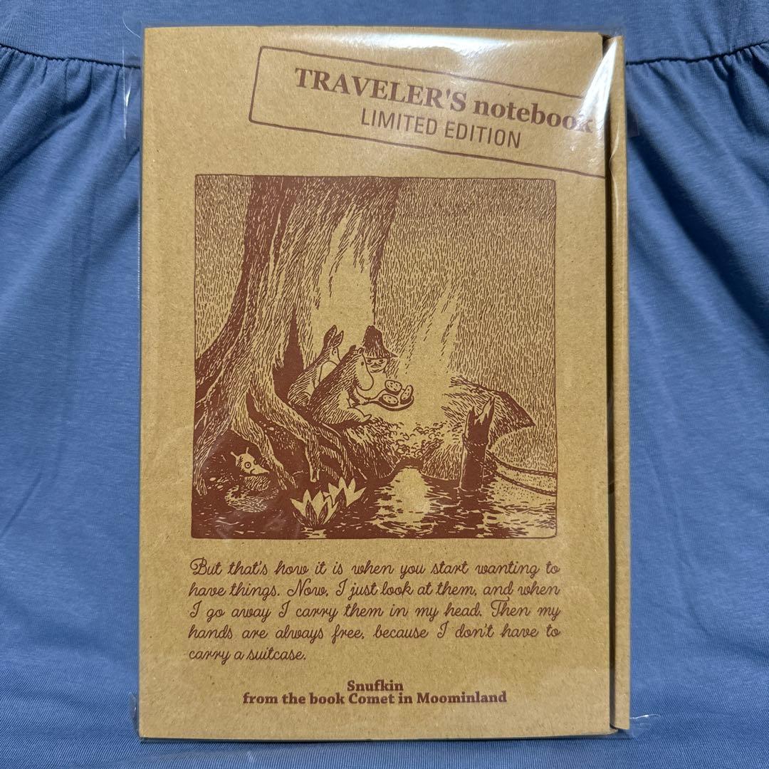 【新品未開封】トラベラーズノート　限定　ムーミン　彗星　トラベラーズファクトリー