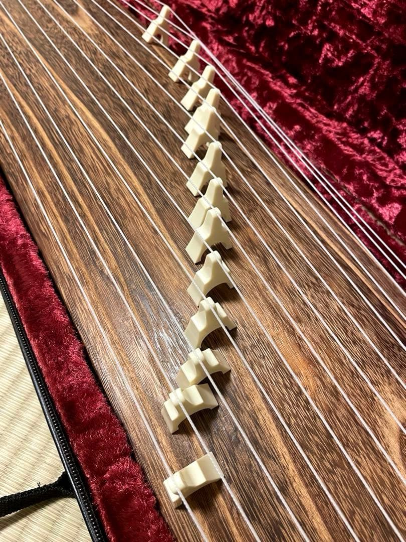 全音 ゼンオン 琴 13弦 文化箏ハードケース付き